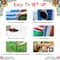 Glitzhome® 6ft. LED Lighted Santa Under Coconut Tree Inflatable Décor